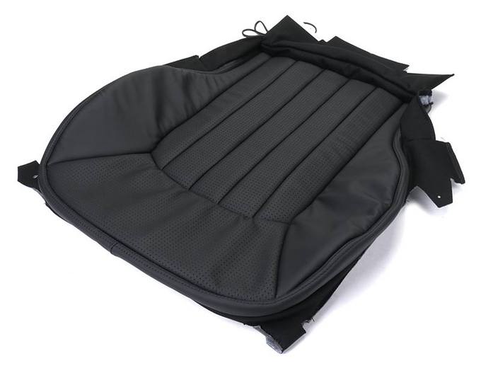 Mercedes Seat Cover - Front Driver Side Lower (w/ Heating Pad) (Black) 23091016469E38